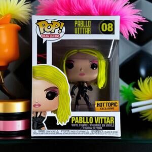 Funko Pop Unopened Pabllo Vittar 08 Drag Queen Hot Topic Exclusive Vinyl Figure